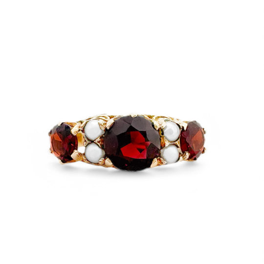 Vintage Garnet Ring