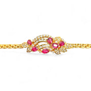 20ct Ruby & Diamond Bracelet