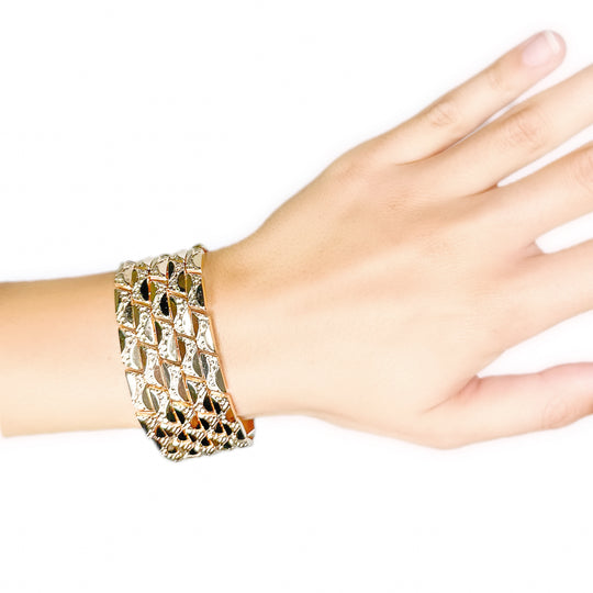 18ct Yellow Gold Italian Bracelet