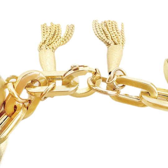 18ct Yellow Gold Charm Bracelet