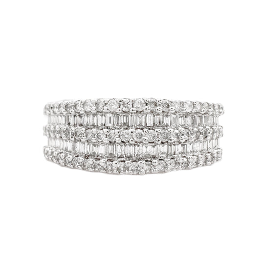 18ct White Gold Diamond Ring