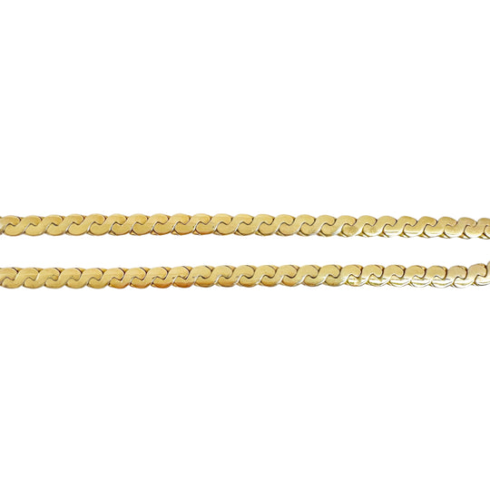 14ct Yellow & White Gold Diamond Necklet