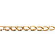  9ct Rose Gold Fob Curb T-Bar Chain