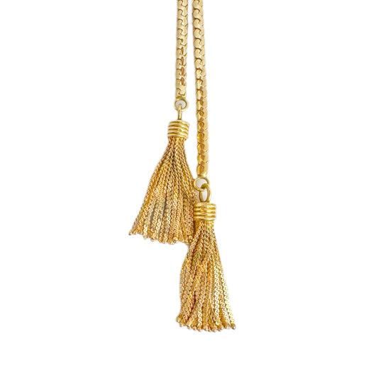 14ct Yellow & White Gold Diamond Necklet
