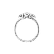 18ct Diamond Trilogy Engagement Ring