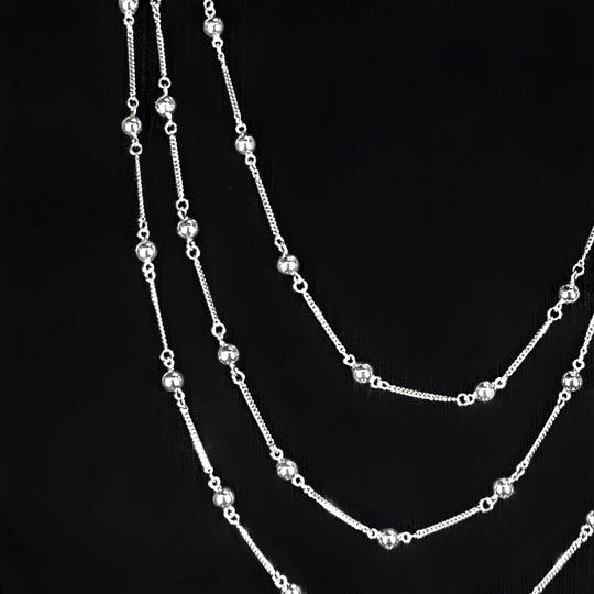 21ct Gold Triple Chain Necklet