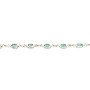 Topaz Sterling Silver Bracelet