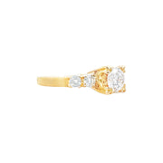 18ct Vintage Diamond Ring