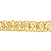 9ct Yellow Gold Fancy Bracelet