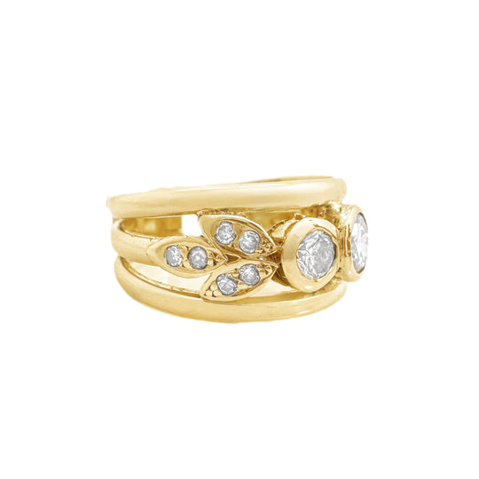 18ct Diamond Dress Ring
