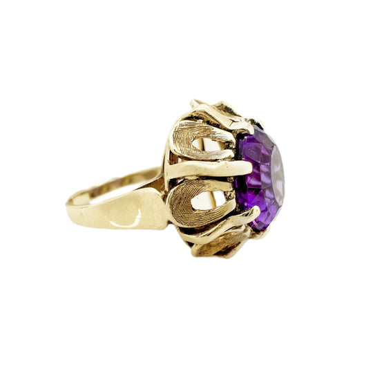14ct Amethyst Ring