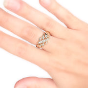 14ct Puzzel Diamond Ring