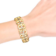 9ct Yellow Gold Fancy Bracelet