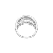 18ct White Gold Baguette Diamond Ring