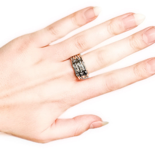 10ct Yellow Gold Diamond Ring