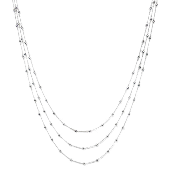 21ct Gold Triple Chain Necklet