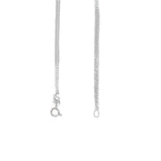 14ct White Gold Diamond Necklet