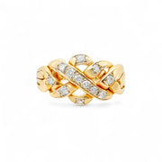 14ct Puzzle Diamond Ring