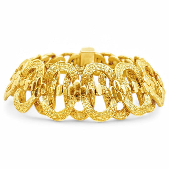 9ct Yellow Gold Fancy Bracelet