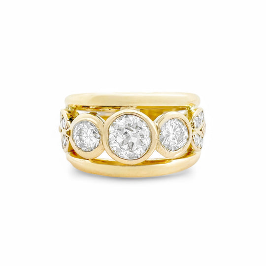 18ct Diamond Dress Ring