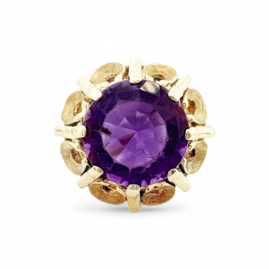 14ct Amethyst Ring