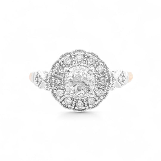 14ct Rose Gold Diamond Ring