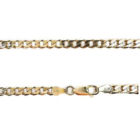 9ct Yellow Gold Curb Chain