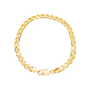 9ct Yellow Gold Curb Bracelet