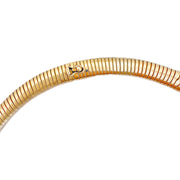 18ct Vintage Snake Coiled Necklace