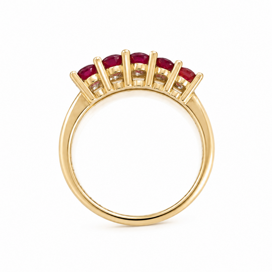9ct Yellow Gold Tourmaline Ring