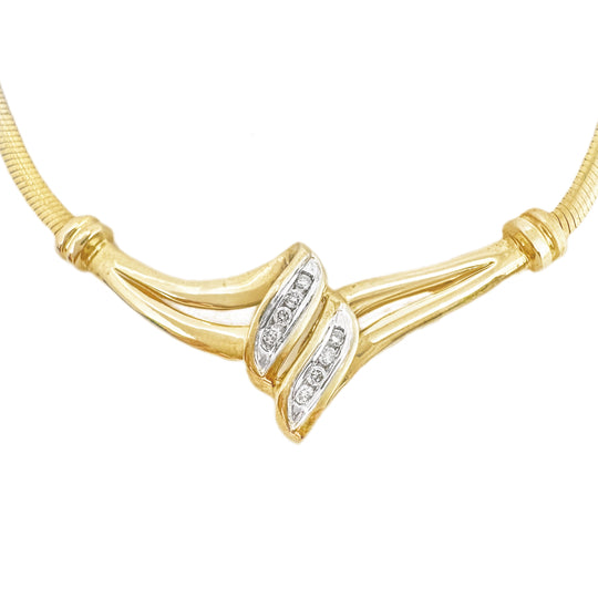 9ct Diamond Necklace