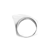 18ct White Gold Princess Cut Diamond Ring 