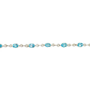 Topaz Sterling Silver Bracelet