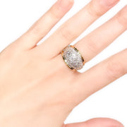 18ct Diamond Dome Ring