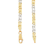 18ct Yellow & White Gold Bracelet