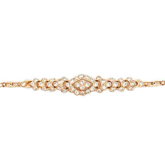 15ct Rose Gold Antique Bracelet
