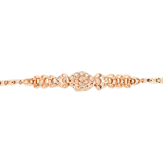 15ct Rose Gold Antique Bracelet