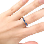 18ct Sapphire & Diamond Ring