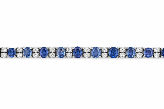 Sapphire & Spinel Bracelet