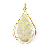 14ct Solid Opal Pendant