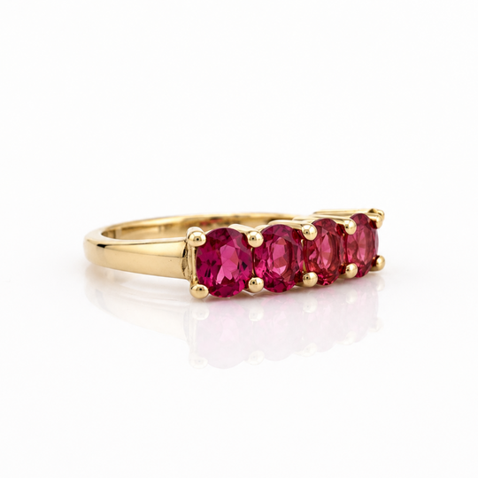 9ct Yellow Gold Tourmaline Ring