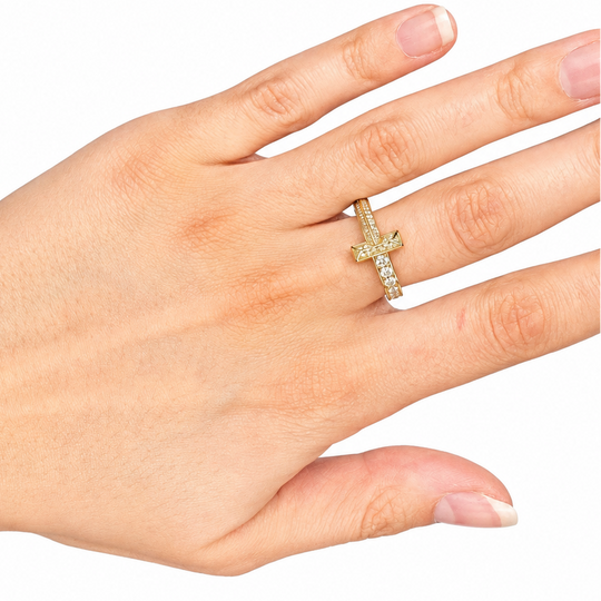 18ct Tiffany & Co. Diamond Ring