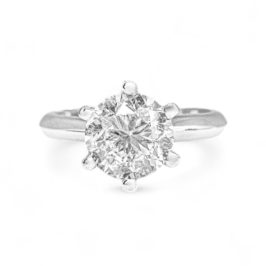 18ct Solitaire Diamond Ring, 1.01 Carat TW