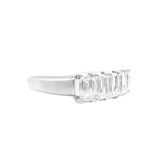 Platinum Baguette Diamond Ring
