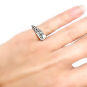 18ct White Gold Princess Cut Diamond Ring 