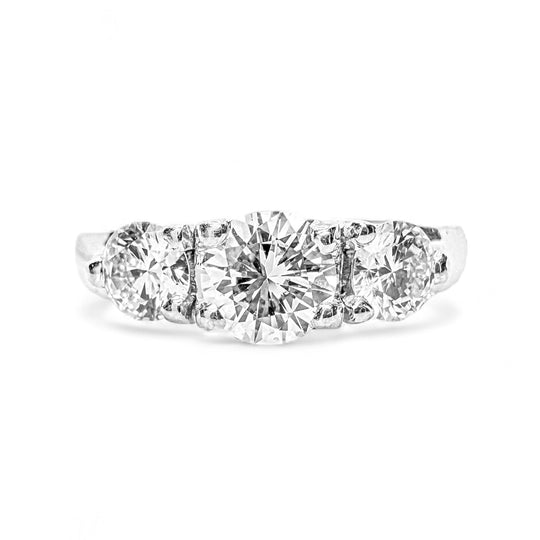 18ct Diamond Trilogy Engagement Ring