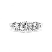 18ct Diamond Trilogy Engagement Ring