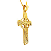 18ct Yellow Gold Celtic Cross Pendant