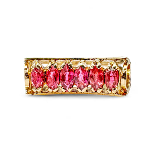 14ct Yellow Gold Vintage Ruby Ring