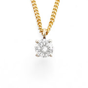 18ct Diamond Pendant